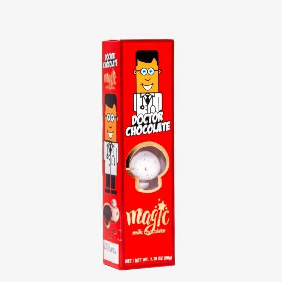 Dr. Chocolate 3’Lü Sütlü Mantar Draje  50Gr.