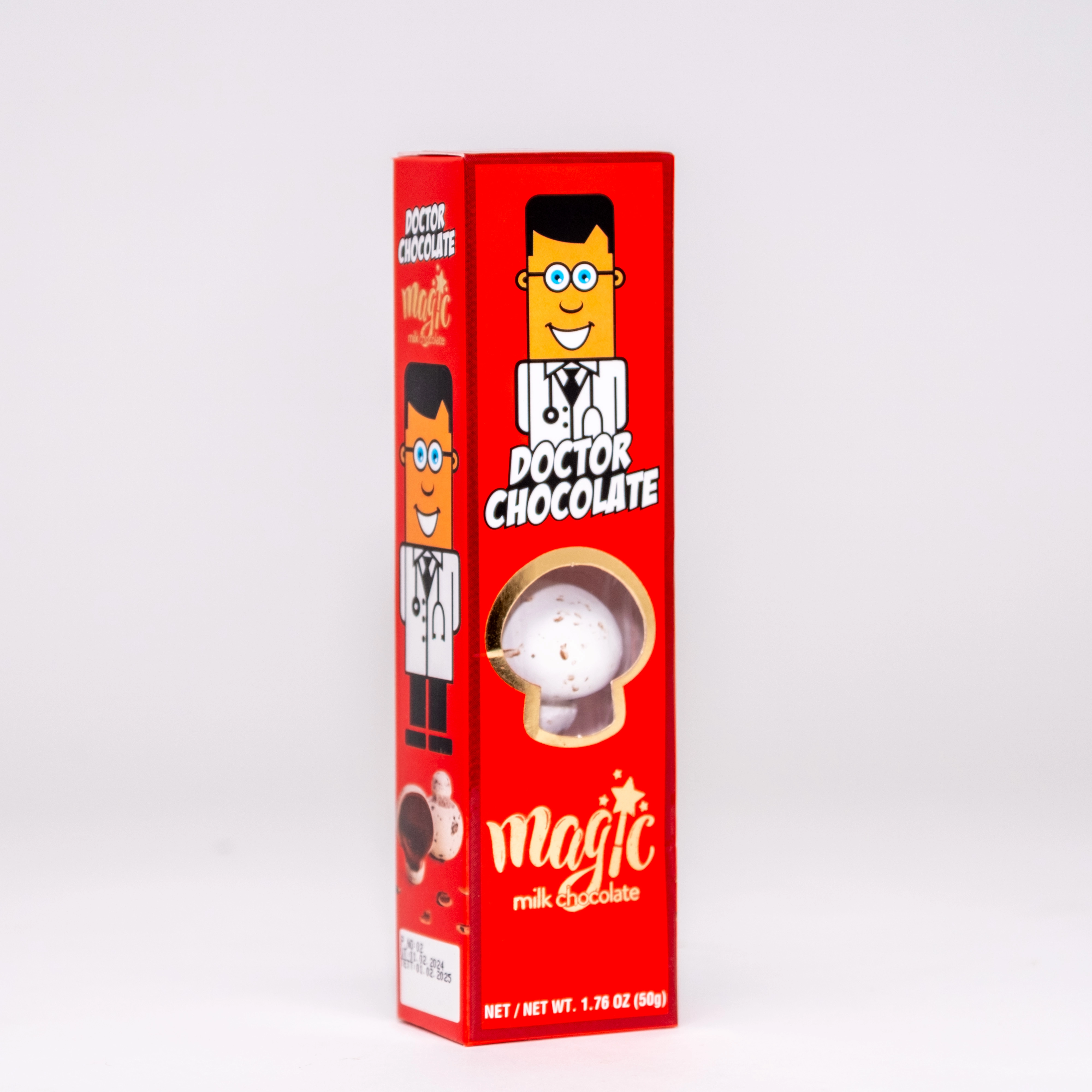 Doctor Chocolate 3’Lü Sütlü Mantar Draje  50Gr.