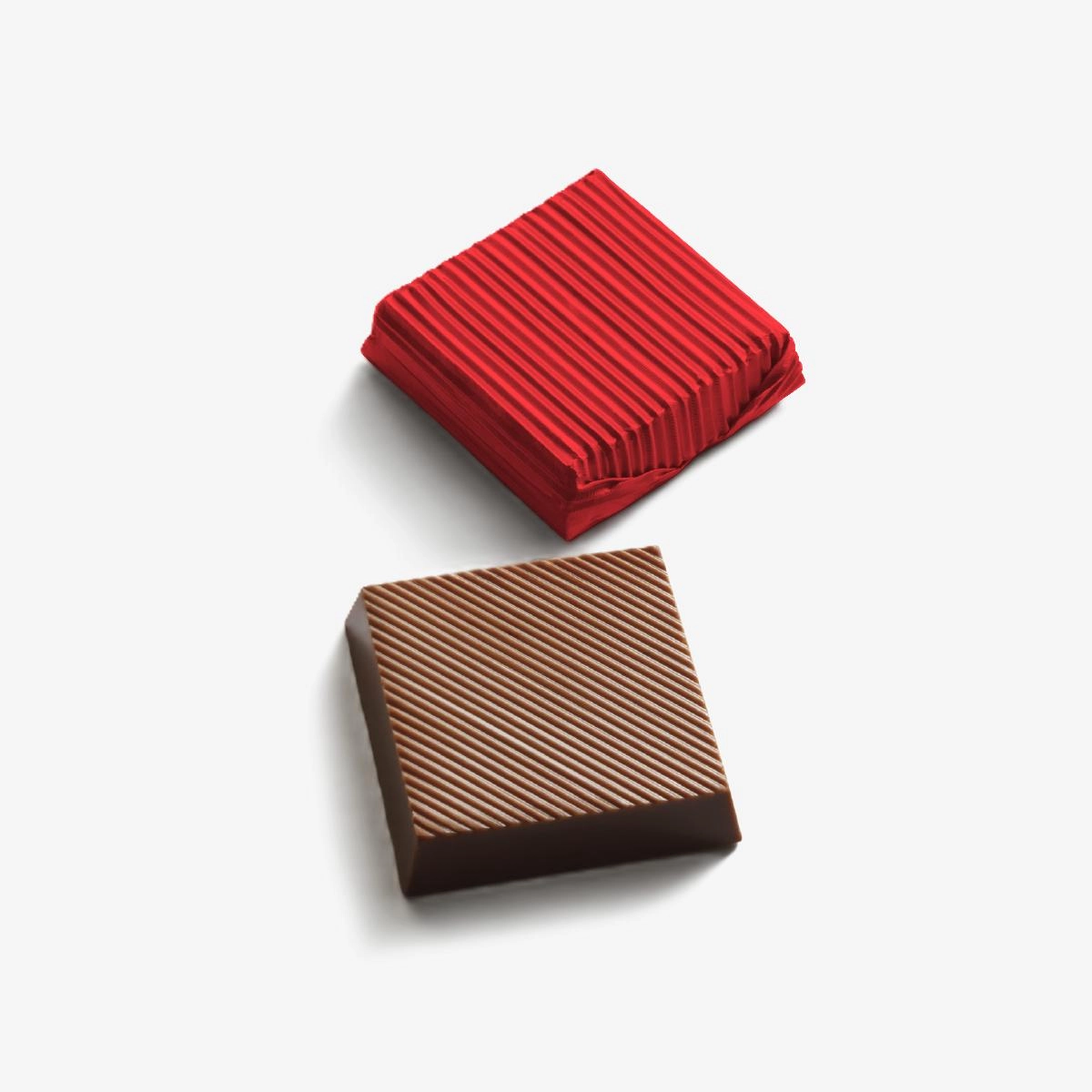 Kare Klasik Kırmızı  250Gr.