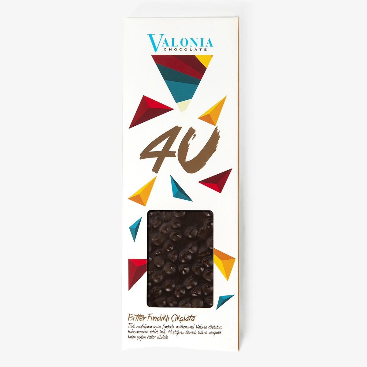 4U Bitter Fındıklı Çikolata  300Gr.