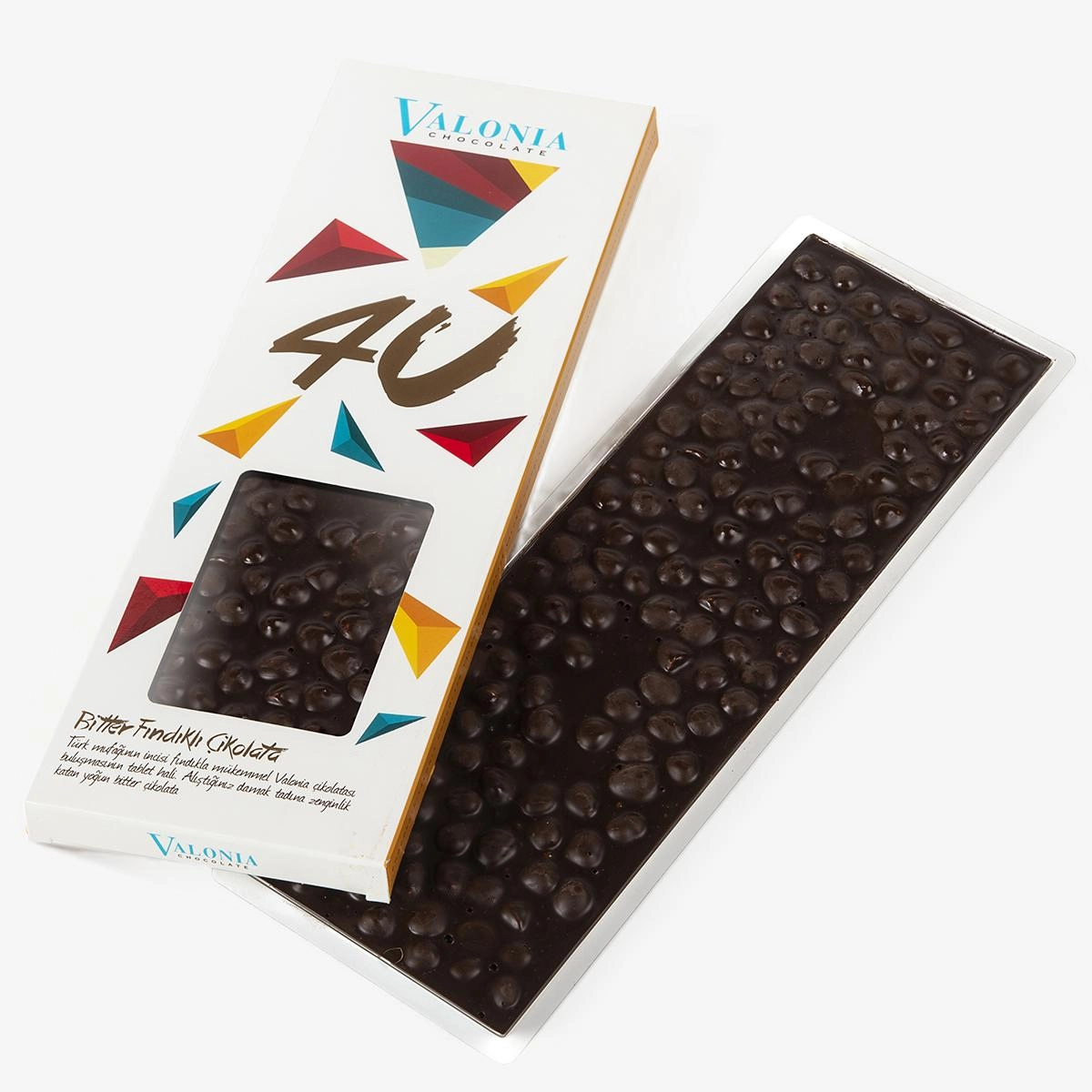 4U Bitter Fındıklı Çikolata  300Gr.