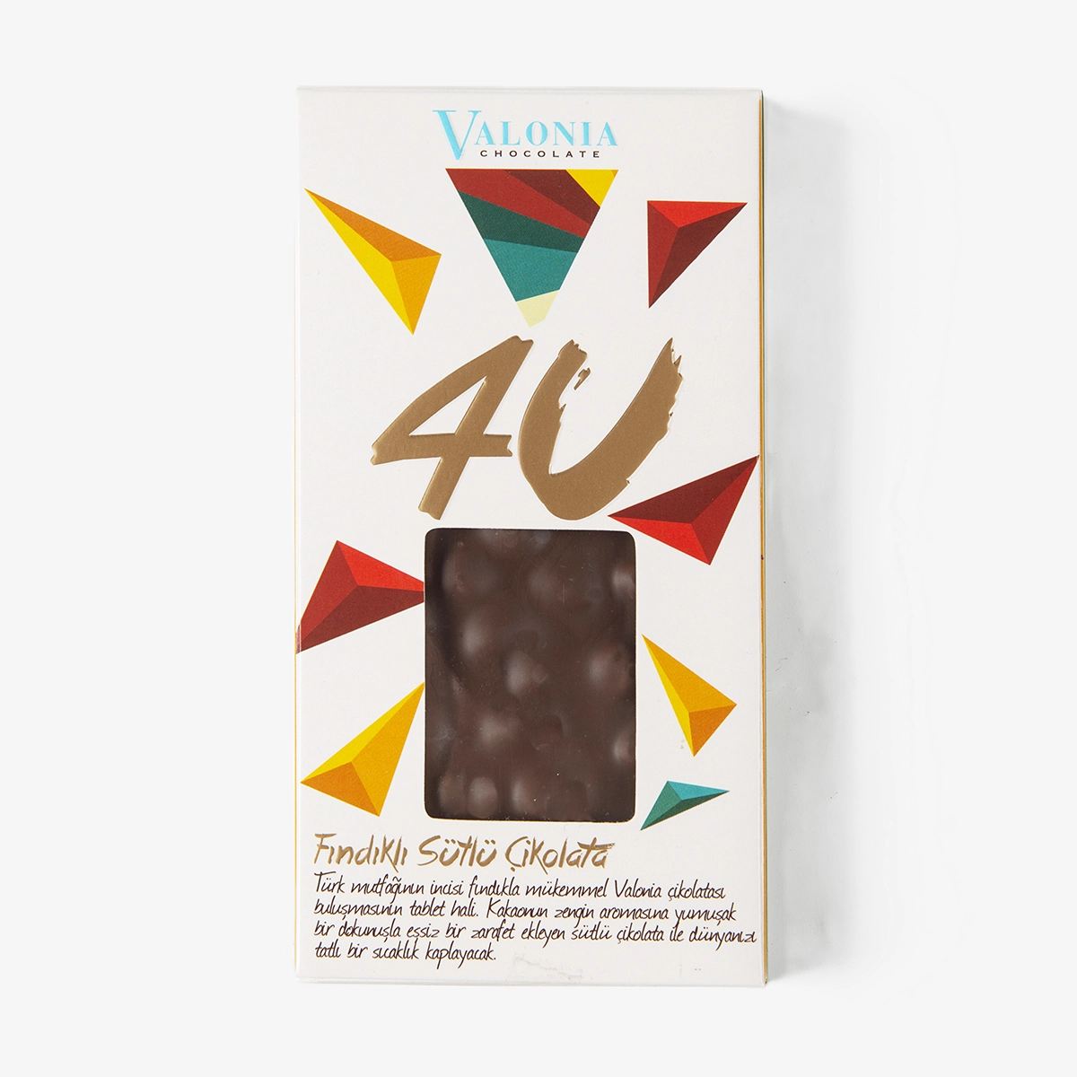 4U Sütlü Fındıklı Çikolata  100Gr.