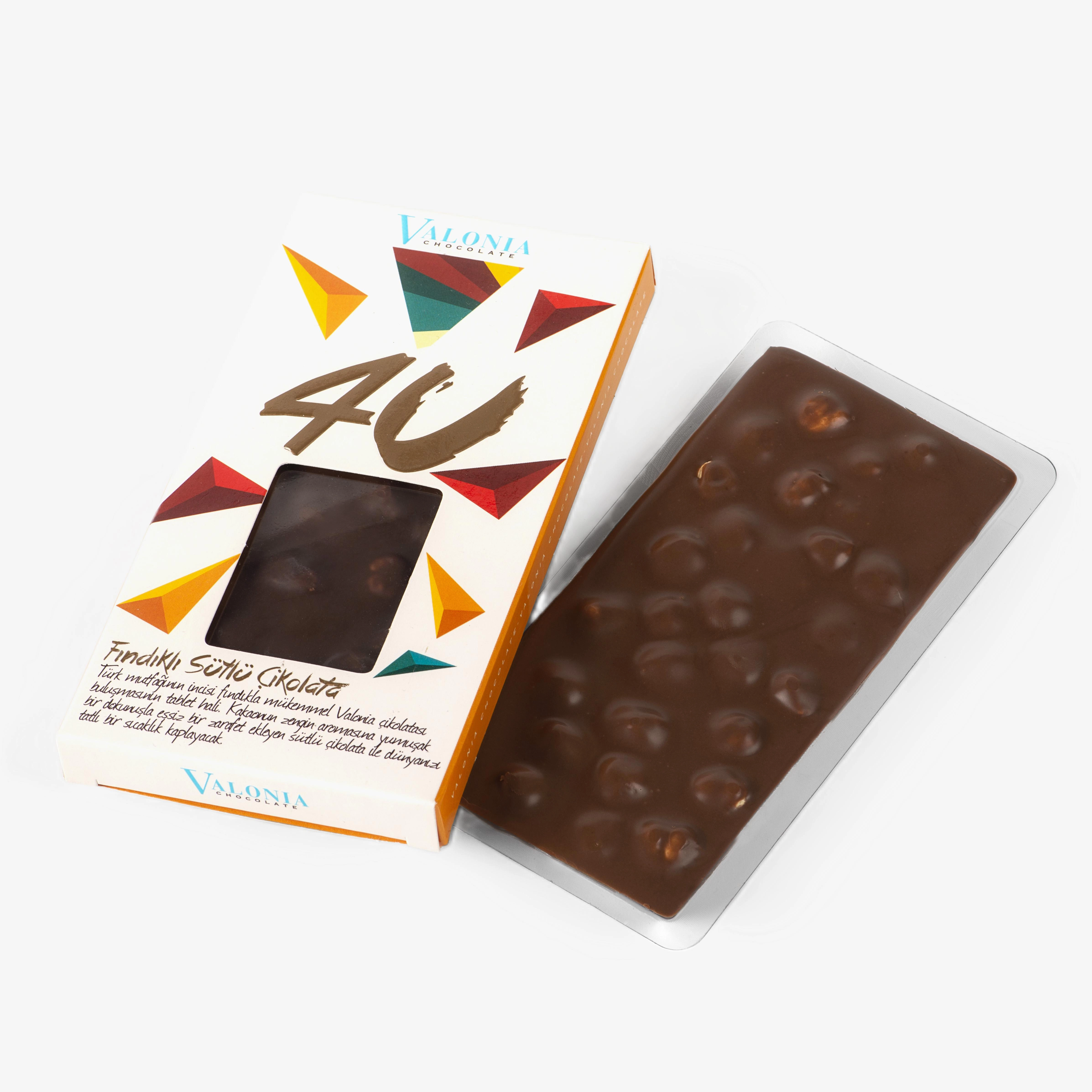 4U Sütlü Fındıklı Çikolata  100Gr.