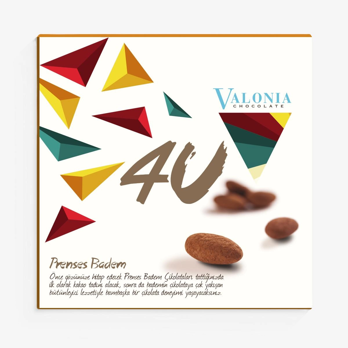 4U Prenses Badem Çikolata  150Gr.