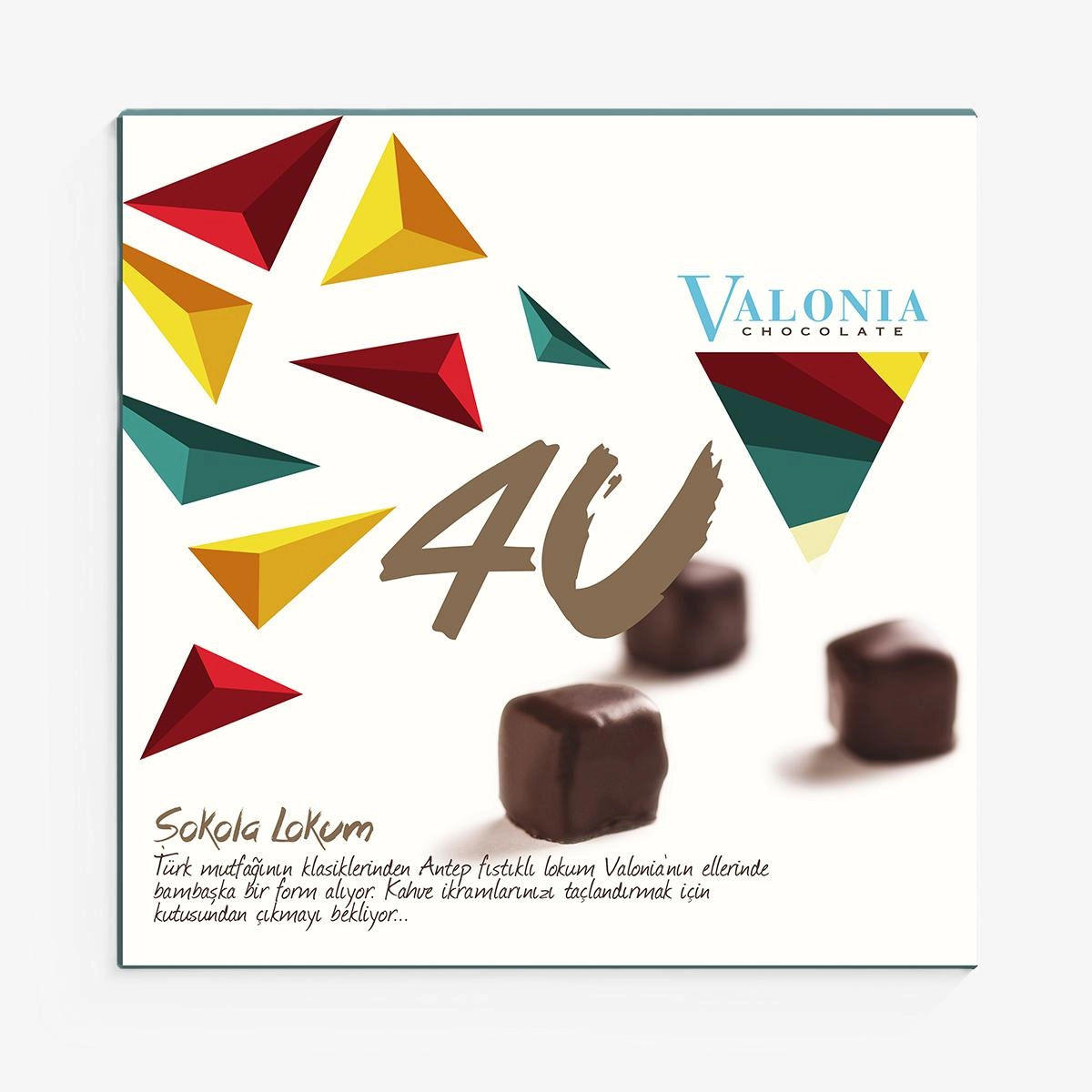 4U Şokola Lokum  200Gr.