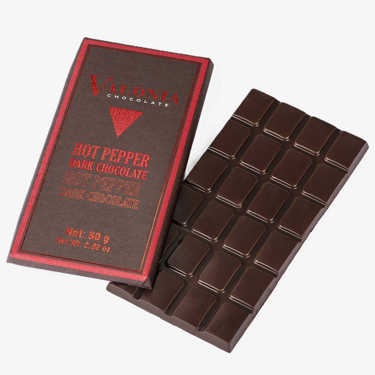 Biberli Tablet Çikolata  80Gr.