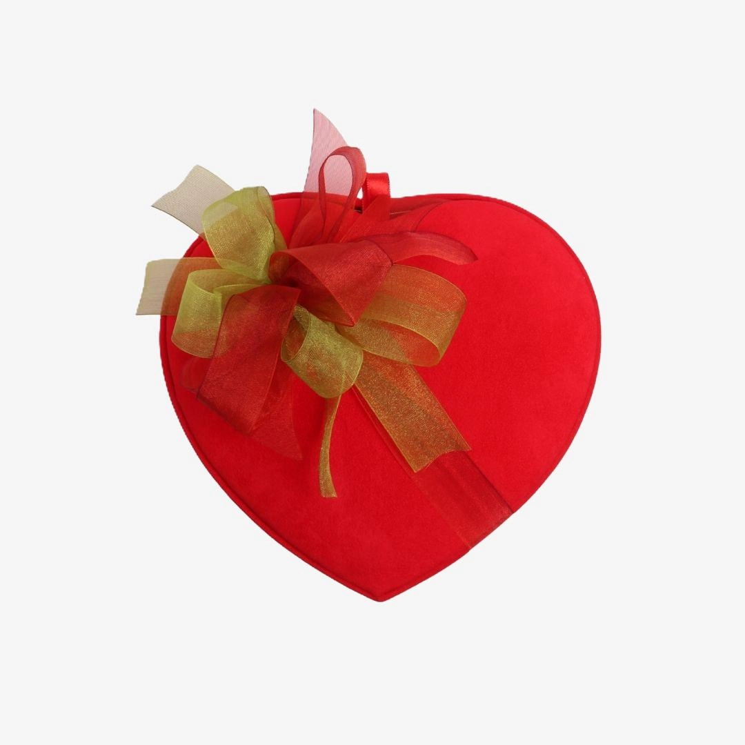 Valonia kırmızı kadife kalp 310GR