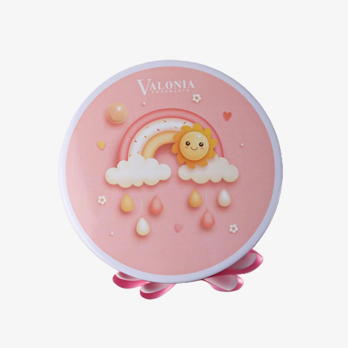 Hoş Geldin Bebek Kız Teneke Kutu 650 Gr.