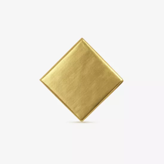 Sütlü Kakao Desenli Sargılı Gold Kare Madlen  2,6Kg.