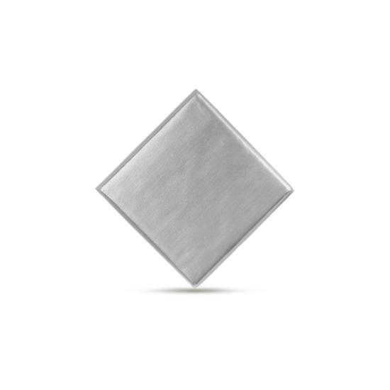 SÜTLÜ KAKAO DESENLİ SARGILI GÜMÜŞ KARE MADLEN  2,6KG.