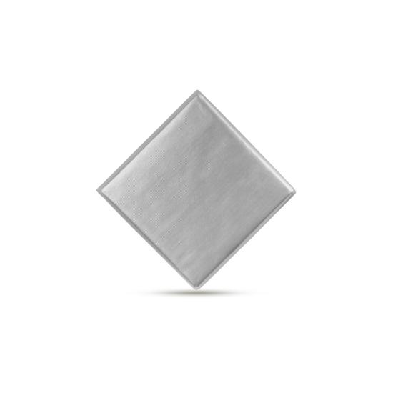 SÜTLÜ KAKAO DESENLİ SARGILI GÜMÜŞ KARE MADLEN  2,6KG.