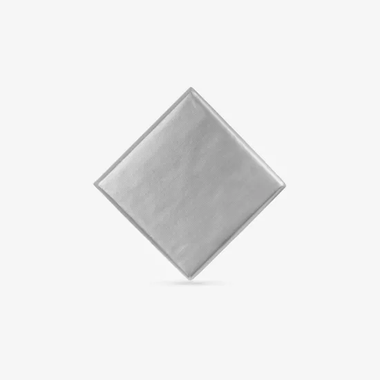 Sütlü Kakao Desenli Sargılı Gümüş Kare Madlen  2,6Kg.