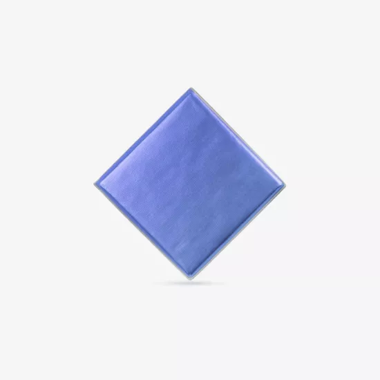 Sütlü Kakao Desenli Sargılı Mavi Kare Madlen  2,6Kg.