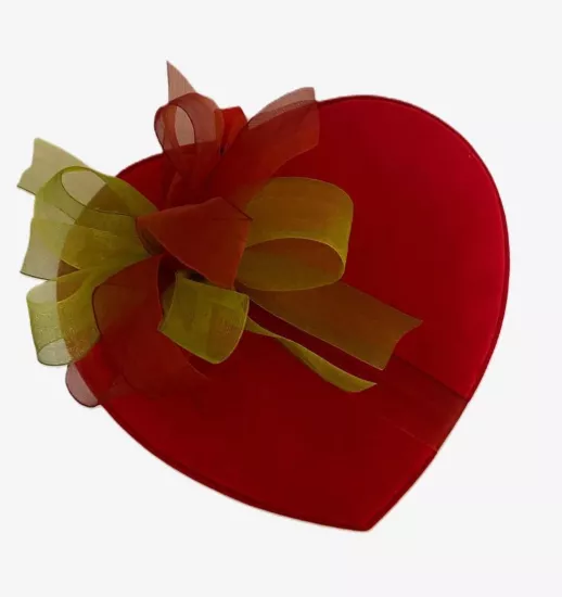 Valonia kırmızı kadife kalp 310GR