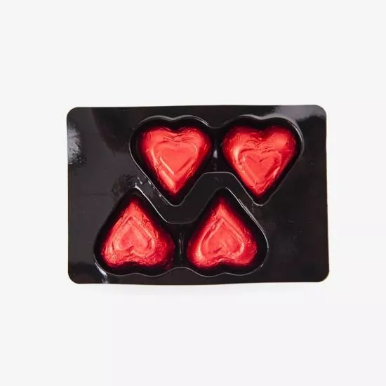 Four İkiz Kalp Çikolata  50Gr