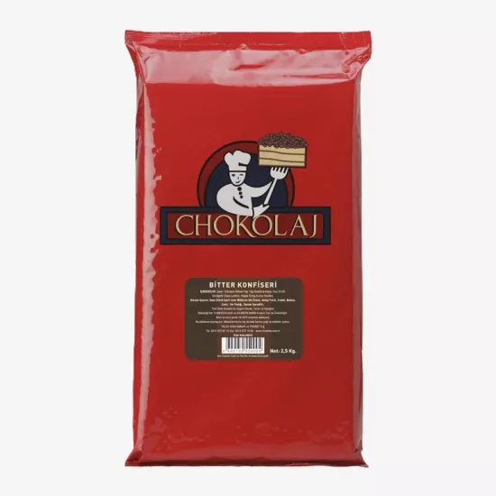 Chokolaj Bitter Konfiseri  2,5KG