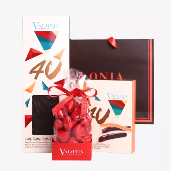 Milano Kırmızı Kalpler 700Gr