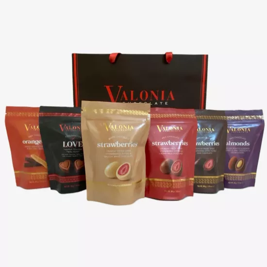 İkramlık çikolata paketleri 6’lı set 470 Gr.