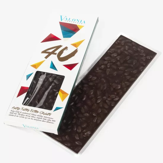 4U Bitter Antep Fıstıklı Çikolata  300Gr.