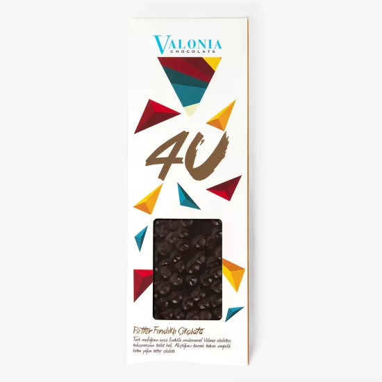 4U Bitter Fındıklı Çikolata  300Gr.