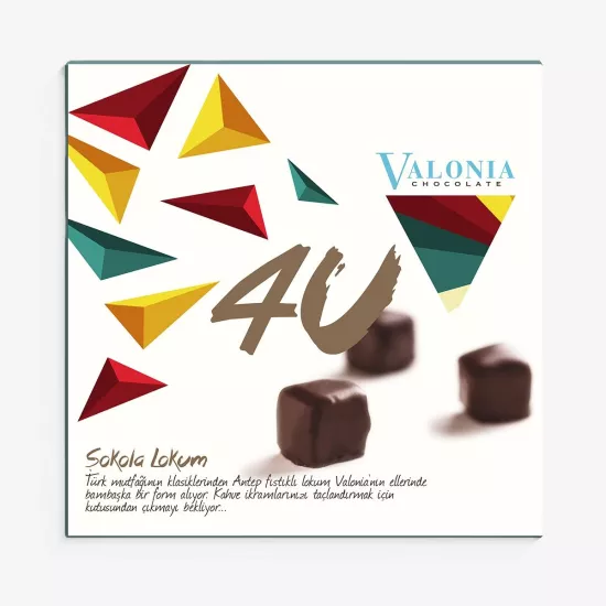 4U Şokola Lokum  200Gr.