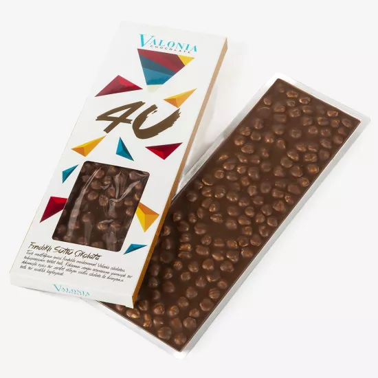 4U Sütlü Fındıklı Çikolata  300Gr.