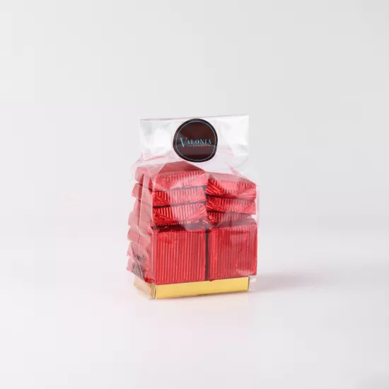 KARE KLASİK KIRMIZI  250GR.