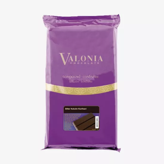 Bitter Kuvertür Konfiseri  2,5Kg.