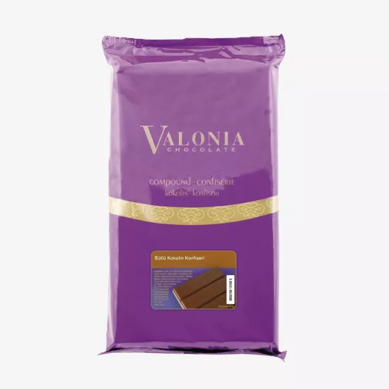 Sütlü Kuvertür Konfiseri  2,5Kg.