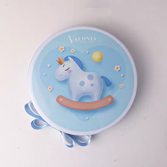 HOŞ GELDİN BEBEK ERKEK TENEKE KUTU 650 GR.