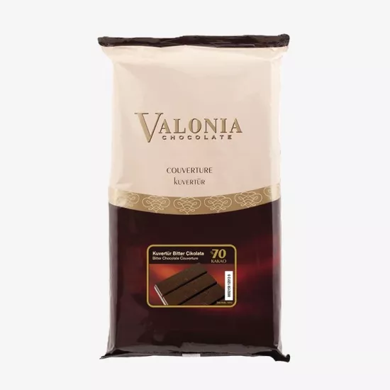Bitter Kuvertür %70   2,5Kg.