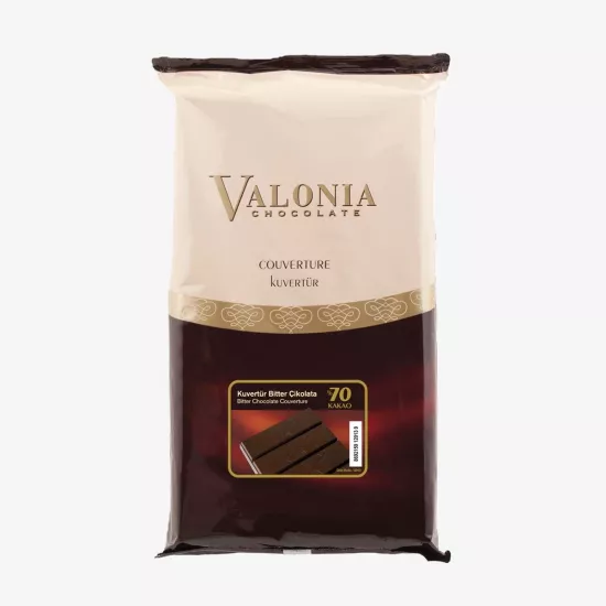 Bitter Kuvertür %70   2,5Kg.