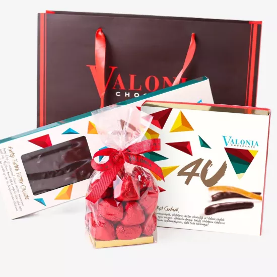 Milano Kırmızı Kalpler 700Gr