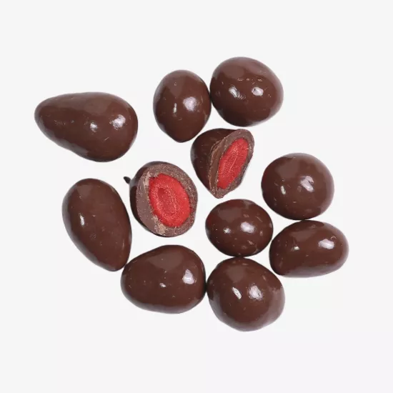 Sütlü Çikolatalı Çilekli Draje 80gr