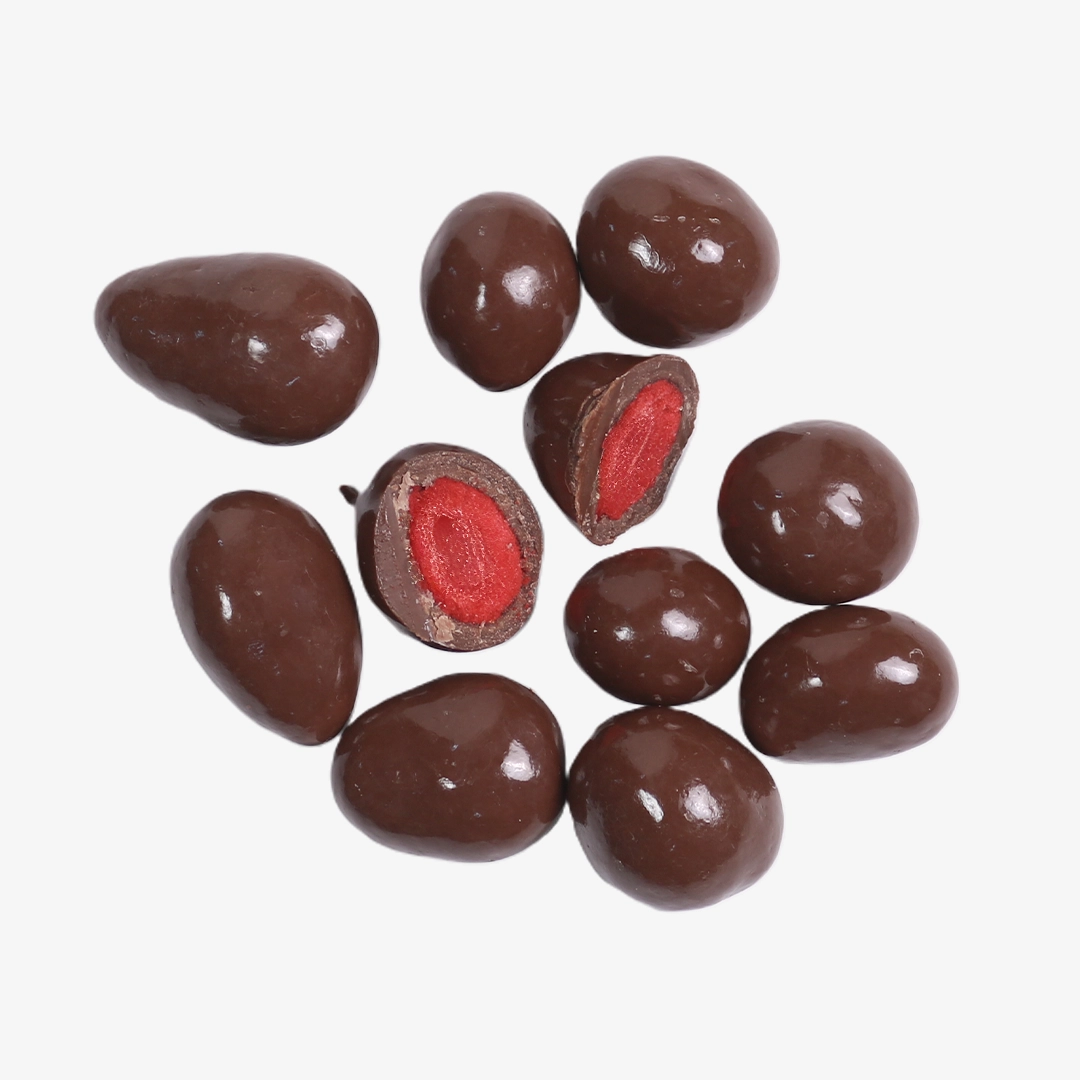 Sütlü Çikolatalı Çilekli Draje 80gr